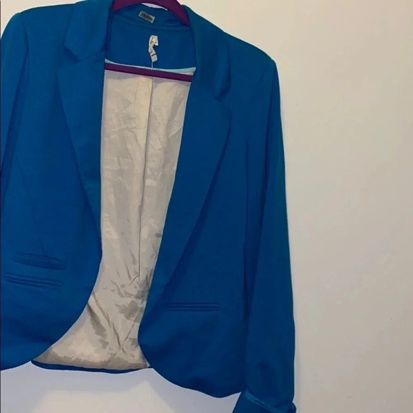 Willow & Clay  blue women’s blazer M - Picture 1 of 15